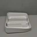 Stackable Storage Bins Plastic Drawer Organizer