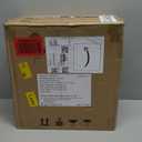 Bonsaii Paper Shredder for Home Use, 3.4 Gal Wastebasket, 6 Sheet Crosscut Paper Credit Cards, Staples, and Clips Shredder for Home Office Use, Portable Handle Design (C237-B New Version)