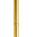 Walking Canes Walking Stick Telescopic Baton Hiking Trekking Poles Aluminum Alloy Metal Folding Cane Crutches Pole for Elderly People (Gold)