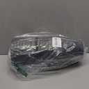 WOUSIWER 16 Pack 6 inch Plastic Planters for Indoor Flower Pots, Heavy Duty and Stylish 6 Inch Plant Pots for Indoor Plants with Drainage Holes and Tray for Plants, Flowers, Black