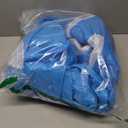 Poptrend Adults Inflatable Halloween Costumes Blow Up Shark Costume for Halloween, Birthday Gift Cos Play Party (Blue)