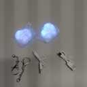 2 Pack Heart Purse Light Gifts,Rechargeable Mini Light Up Purse Lamp Gifts for Teen Girls Boys,Heart-Shaped Mini Bag Night Lamp Easter Basket Stuffers for Kids