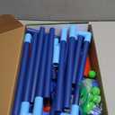 SpringFlower Shooting Game Toy for 5 6 7 8 9 10+ Years Olds Boys,2pk Foam Ball Popper Air Toy Guns with Standing Shooting Target,24 Foam Balls, for Kids