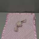 Pro Goleem Loveys for Babies Bunny Security Blanket Baby Girl Gifts Newborn Soft Pink Lovie for Infant and Toddler Snuggle Toy Stuffed Animal, Pink 16 Inch