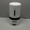 PETLIBRO Automatic Cat Feeder with Camera, 1080P HD Video with Night Vision, 5G WiFi Pet Feeder with 2-Way Audio, Low Food & Blockage Sensor, Motion & Sound Alerts for Cat & Dog Single Tray (White)