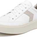 Dr. Scholl's Shoes Women's Madison Lace Sneaker Oxford, White Smooth, 7