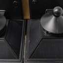 2Pack Solar Porch Lights Outdoor, Solar Sconce Lights Outdoor with Motion Sensor, Waterproof Wall Light with Clear Panel for Garage, Porch, Yard, Front Door,5.8 * 5.8 * 11.8in