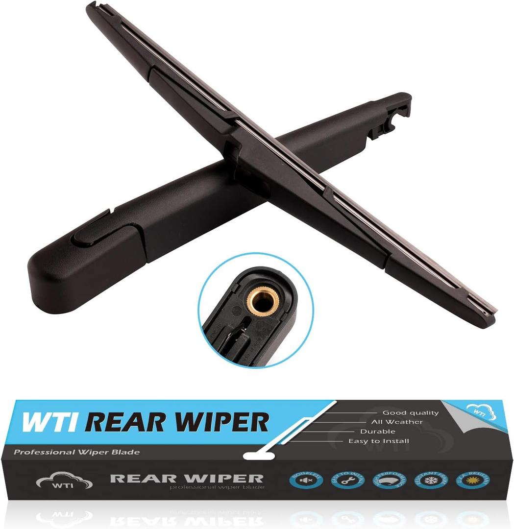 WTI Rear Wiper Arm Blade Set Compatible With Kia Sorento 2015-2020 Rear Windshield Window Wiper Kits Assembly New Replacement Accessories Parts