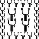 24 Pcs Tree Branch Support Metal Tree Crutch Support Device Leaning Straightening Kit Propping Up Branch Spreaders Fruits Garden Stakes Broom Pole Anchor 0.75" Round Pipe Garden Yard