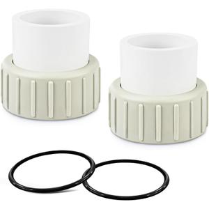 Pool Pump Union Fittings Replacement Pentair SuperFlo & SuperFlo Variable Speed Pool Pump, 350157 PVC Union for Pentair SuperFlo VS 342001-2 Pack