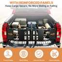 Truck Bed Extender with Side Panels, No Drill for Ford F150 F250 F350