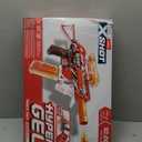 XSHOT Hyper Gel Trace Fire Blaster, Semi and Fully Automatic Gel Blaster & 10,000 Gellets, 600 Capacity Hopper & 850 Capacity Mag, Ages 14 & Up by ZURU