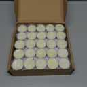 Unscented Tealight Candles - 100 Pack 4 Hours Smokeless White Small Tea Candles for Weddings,Warmer Home Decor for Home
