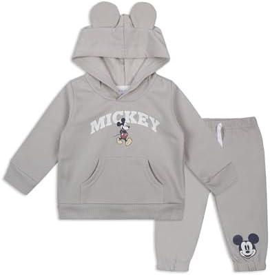 Disney Mickey Mouse Baby Boys Hoodie and Pants Set for Infants 18M