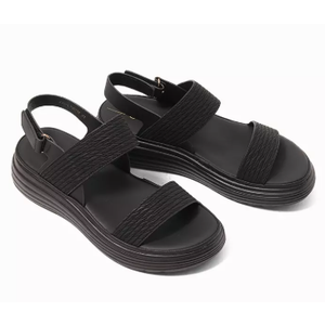 ZEROXPOSUR JULIANNA SANDAL, BLACK, WOMEN SIZE 8