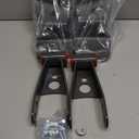 GDYDI 4'' Drop Shackles and Hangers Kit for 1988-1998 Chevy GMC C1500 2WD Lowering Set