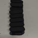 Wrist Weights, 2Pcs Wearable Wrist Ankle Weights for Women and Men, Adjustable Silicone Bracelets Suitable for Walking, Yoga, and Gym, Arm & Leg Workout, 2lb (Black)