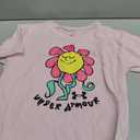 Under Armour Womens Short Sleeve Shirt, Crewneck, Lightweight and Breathable Athletic-Apparel, Pink Sugar, 6X Size