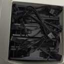 Thermalright TL-C12C X5 CPU Fan,Black Cooling, Fan in The unlit VersionEstablish Ties or Contact PC Fan with 1550RPM Speed, 120mm Computer Case Cooler,PWM Control for Case and Liquid Cooler