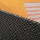 Pencil Classroom Rug 7x3 ft Classroom Carpet Soft Playmat Back to School Pencil Decorations Yellow Non Slip Rug First Day of End of The Year Teacher Party Gift Schoolgirl Decor