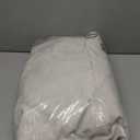 Linen Sheer Pleated Curtains 108 Inches Long Patio Sliding Door Curtains 100 Inch Width Light Filtering Semi Sheer Drapes Cream Ivory Neutral Extra Wide 100x108 Drapes Panels for Living Room (Natural)