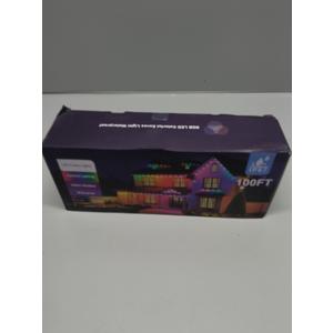 Permanent Outdoor Lights for House, 100FT RGB LED Eave Lights with APP/Remote Control, Music Sync & DIY Scenes, IP67 Waterproof Outdoor House Light for Christmas, Halloween, Party, Holiday, Daily