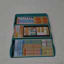First Lifesaver Foldable Nurse Clipboard, 3 Layers Aluminum, Teal Blue