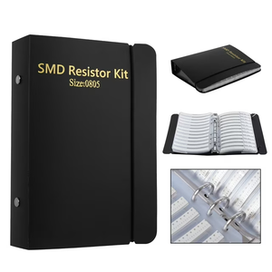 0805 Resistors Kit, 1% SMD Resistor Assorted Folder,170value x 50pcs = 8500pcs,Sample Book Kit for Electronic Components. (Resistor0805)