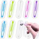 Jowxsx 5Pcs Colorful Contact Lens Tool Case Set Remover and Inserter, Contact Applicator with Soft Tip, Suitable for Contact Lens User, Practical Tools Cases