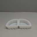 Large Bookends Resin Mold, 1 Pair Sector Silicone Geode Book Organizer, DIY Crystal Epoxy Mold for Books, Desktop Organizer, Office Home Decoration, Gift