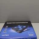 Kootek Laptop Cooling Pad, Laptop Cooler with 5 Quiet Fans for 12"-17" Computer PC Notebook Gaming Laptop Fan, Height Adjustable Laptop Cooling Stand Laptop Accessories, Blue