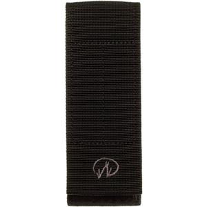 LEATHERMAN, MOLLE Compatible Large Nylon Sheath with Pockets for Multitools, Made in the USA, Fits 4" and 4.5" Tools - Black