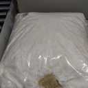 UGG Adalee Faux Fur Throw Blanket Luxury Lightweight Cozy Soft Throw for Couch Bed or Chair Hypoallergenic Machine Washable Double-Sided Fluffy Blanket Home Decor, 50-inch x 70-inch, Natural White