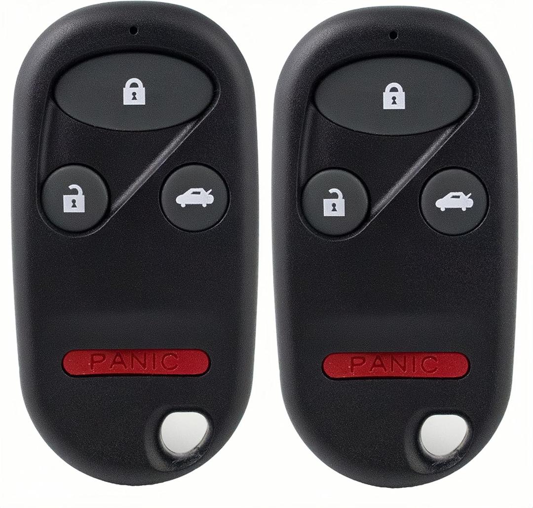 Key Fob Replacement Compatible with for Honda CRV CR-V 2002 2003 2004 Keyless Entry Remote Car Key OUCG8D-344H-A2pcs
