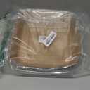 UBeesize 9-Inch Air Fryer Parchment Liners - 125 Pack, Square Non-Stick Disposable Paper Sheets for Microwave & Air Fryers, Unbleached Baking Sheets (8-Inch Base)