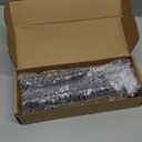 Colingmill 1 Pcs Wooden Floor Mirror Stand Anti Slip Base for Full Length Mirrors Stable Support Holder Bracket with Enlarged Non Slip Pads for Home Mirror Frames (9.8 x 2.3 x 1.5 Inches,Black)