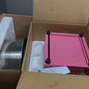 Commercial Cotton Candy Machine 1000W, 3-4 Per Minute, 38cm Stainless Steel Bowl, Easy Double Switch, Sugar Scoop, for Carnival Party Commercial Events (US Plug)
