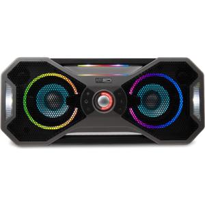 Altec Lansing Mix 2.0 - Waterproof Bluetooth Speaker with Strong Bass, Portable Speaker for Travel & Outdoor Use, 100 Foot Range & 20 Hour Playtime (Steel Gray)