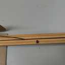 FALAMON Magnetic Poster Hanger Frame, 48x36 48x24 48x32 Teak Wood Magnet Poster Frame for Posters, Prints, Photos, Pictures, Maps, Scrolls, and Canvas Artwork (48L" x 0.7W")