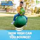 Waddle Large Inflatable Bouncy Hopper - Ride On, Indoor, Outdoor Toys, Bouncy Horse for Girls and Boys, Durable, Easy Grip Handles, Dinosaur Toys, Kids, Up to 250lbs, Ages 5 and Up (Trex)