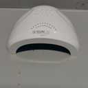 SUNUV UV LED Nail Lamp, Gel Light for Nail Polish UV Dryer with 3 Timers SUNone White