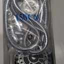 6 Spray Modes High Pressure Handheld Showerhead Set Upgraded 5 Inches Shower Head with Handheld Spray Premium Chrome Handheld Shower Head 60 Inches Stainless Steel Hose-1-Min Install