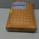 Bedsure GentleSoft 100% Cotton Blanket Queen Size for Bed - Breathable and Lightweight, Soft Cozy Textured Herringbone Woven Blanket for Summer, Navy Blue, 90x90 inches