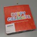 96Pcs Chicken Birthday Party Supplies Yellow Chicken Party Plates Disposable 350GSM Chicken Birthday PaperTableware Set for Kids Birthday Baby Shower Chicken Birthday Decorations, Serves 24