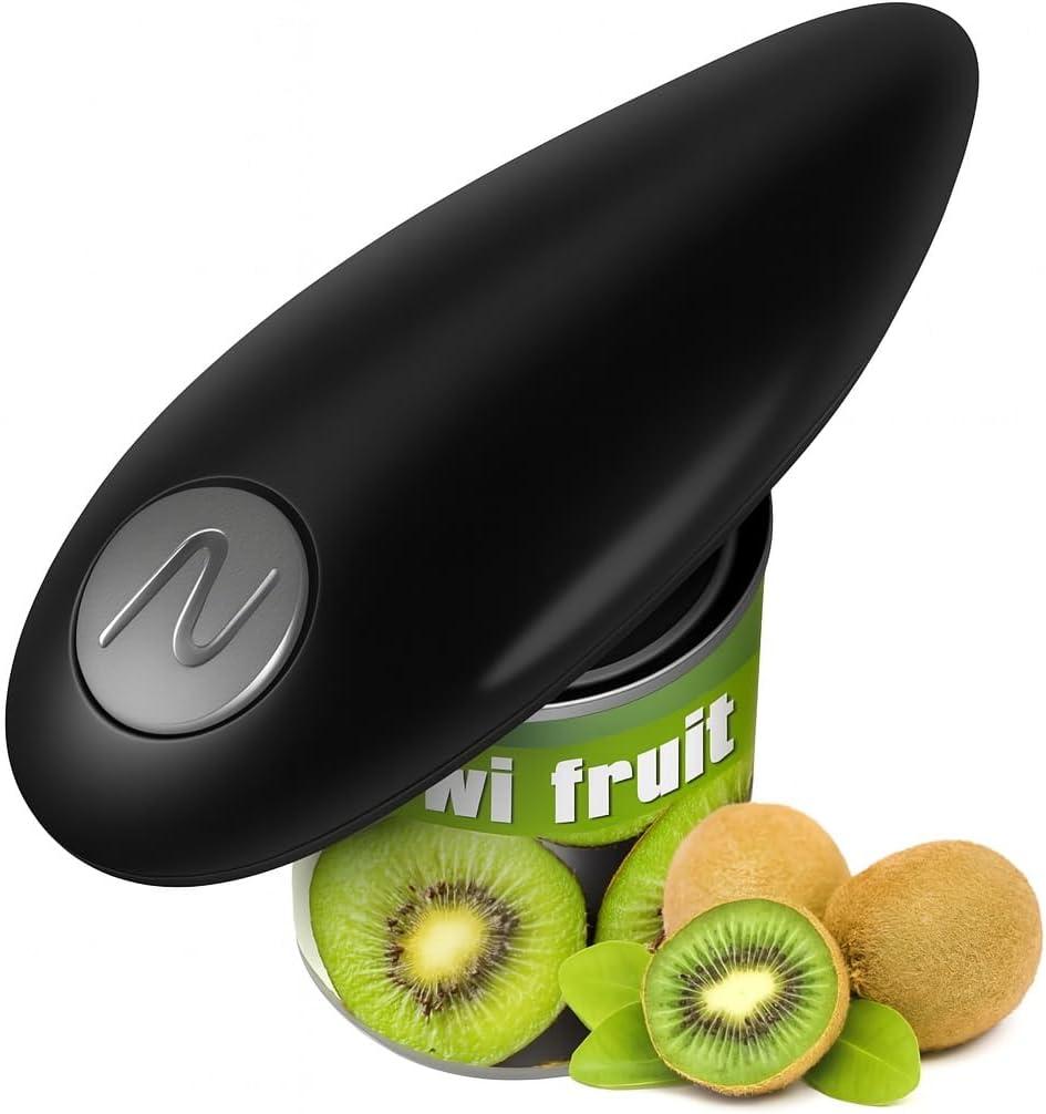 Electric Can Opener  Hands-Free One-Touch Automatic Can Opener with Smooth Edge, Battery Operated for Seniors, Arthritis, Easy to Use for Most Can Sizes, Portable Kitchen Gadget