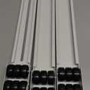 Appliance Rollers Heavy Duty 20-32in New Generation Extendable Appliance Rollers Anti Slip Mobile Washing Machine Base Easily Move Dryers, Refrigerators, Furniture (White) 3 Packs