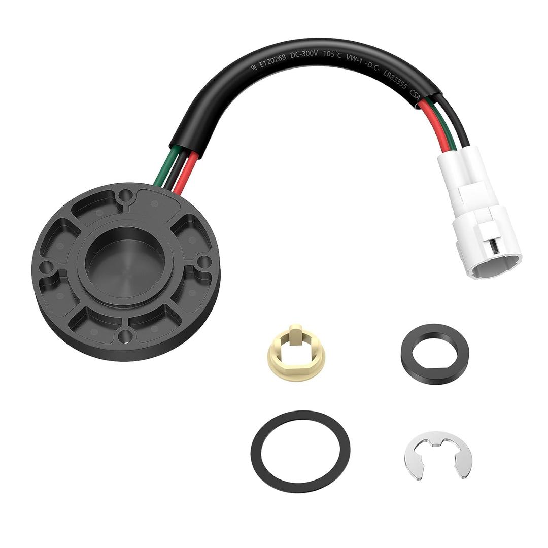 Golf Cart Speed Sensor Plus Speed Sensor Magnet, Applicable to Electric Yamaha G22, G29, Drive 2003-2014 with Hitachi Motors, OEM#JU2-H1670-22-00, JU2-H1670-21-00, JU2-H181K-20-00