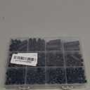 Domecka 200PCS Waterproof Heat Shrink End Caps tubing, Electrical Wire Cable Wrap Marine Grade Sealed Heat shrinkable tubing, Adhesive Lined Tube Insulation Seal Heat-shrinkable Cap Tubes Kit with Box