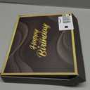 52nd Birthday Decorations for Women Men, 18PCS Black Gold Back in 1973 Banner Decorations, Bday Backdrop, 52 Year Old Banner for Mother Dad, Birthday Card, 6 Paper Poms 9 Honeycomb Balls