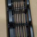 Utensil Holder, Stainless Steel Utensil Drying Rack for Kitchen Counter, Silverware Cutlery Flatware Holder Forks, Knives, Spoons, Chopsticks Organizer (Black) (9"Lx4"Wx4"H, Black)